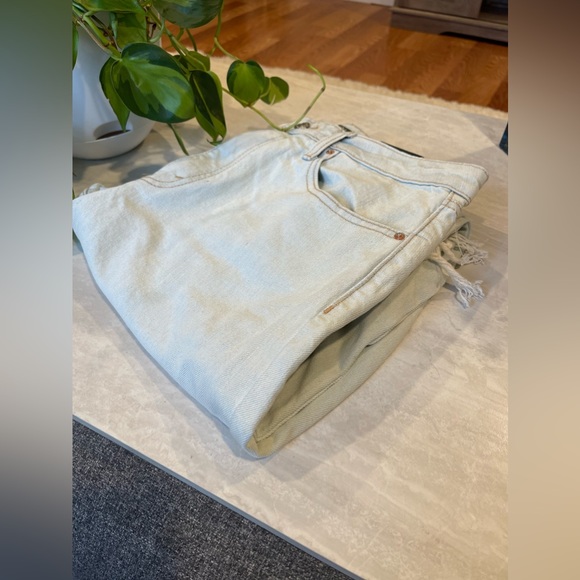 NWOT Wild Fable Women’s 8 High Rise 90s Straight Leg Light Wash Jeans - Picture 4 of 5